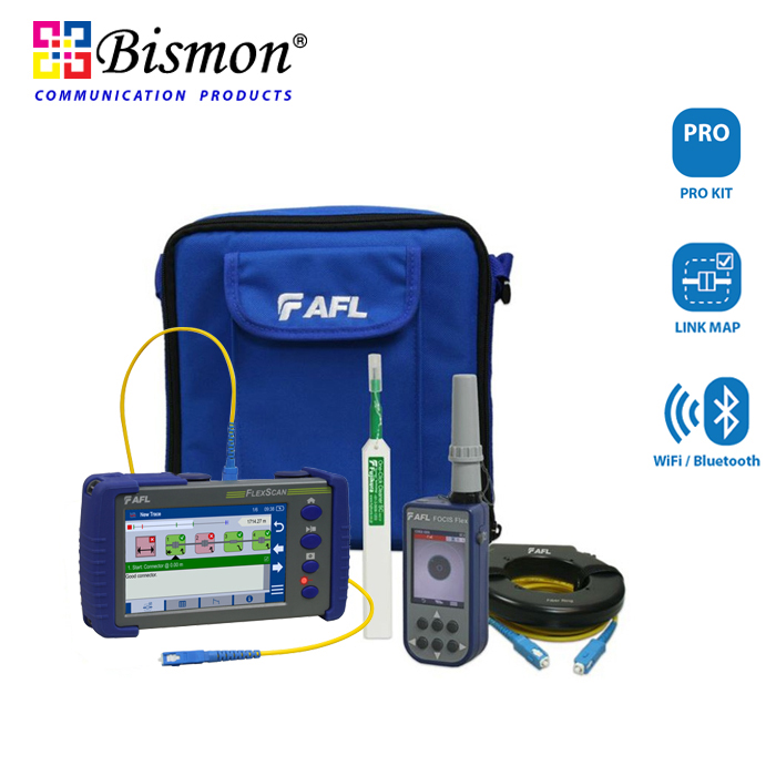 FlexScan-FS300-325-PRO-Kit-PON-OTDR-MM-SM-850-1300-1310-1550nm-BT-WiFi